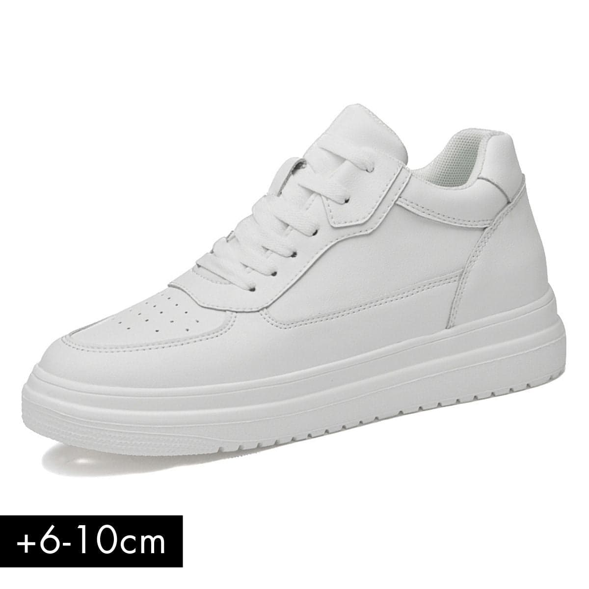 ElevateShoes White Casual
