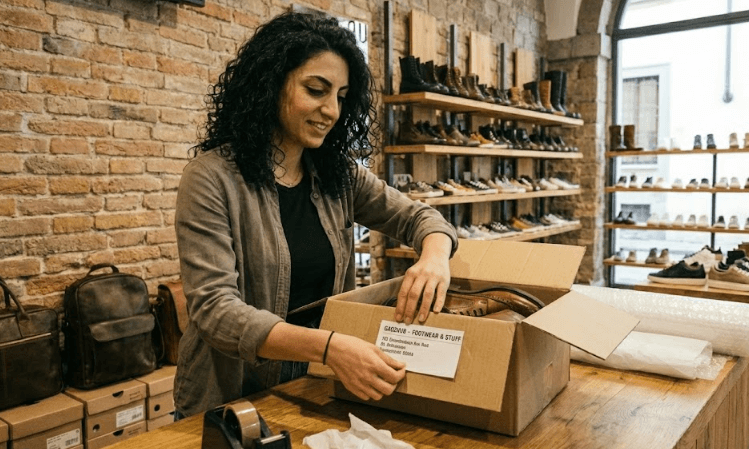 Il nostro team prepara i pacchi con cura